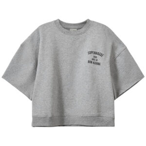 Sofie Schnoor T-shirt - Sweat - EloiseSY - Gråmeleret m. Print