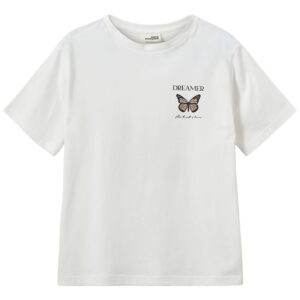 Sofie Schnoor T-shirt - ZenaSY - Snow White m. Sommerfugl