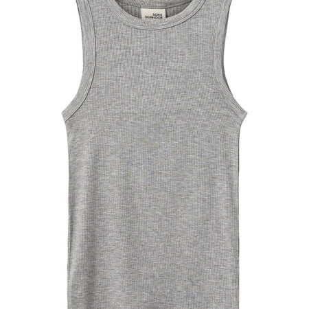 Sofie Schnoor Tanktop - Rib - Jullie - Grey Melange
