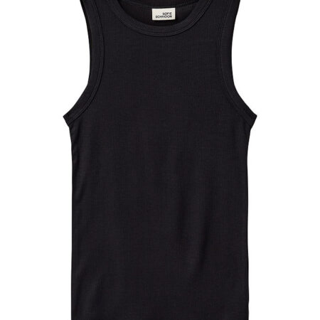 Sofie Schnoor Tanktop - Rib - Jullie - Sort