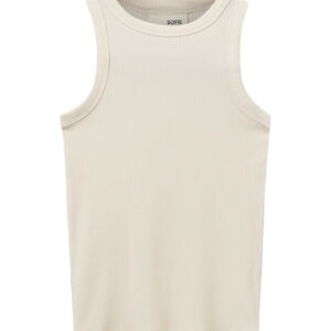 Sofie Schnoor Tanktop - Rib - Noos - JullieSY - Off White