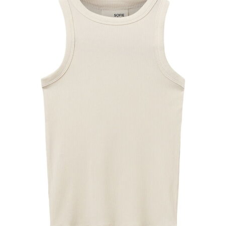 Sofie Schnoor Tanktop - Rib - Noos - JullieSY - Off White