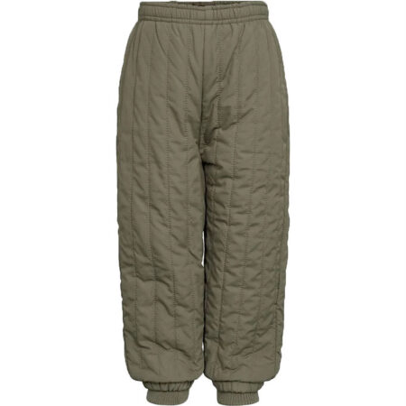 Sofie Schnoor Termobukser m. Fleece - Vitos - Kaki Gree
