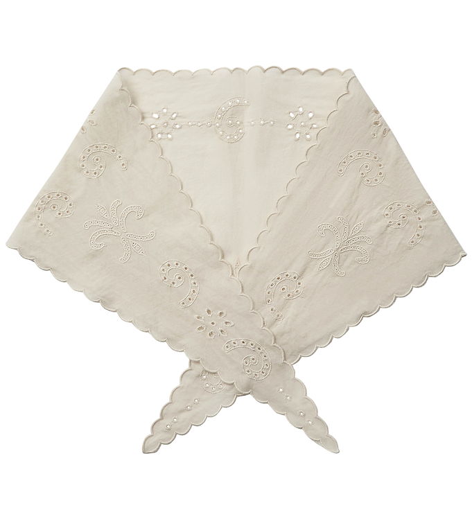 Sofie Schnoor Tørklæde - Hulmønster - Teasy Scarf - Off White