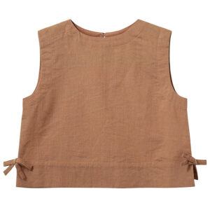 Sofie Schnoor Top - Bomuld/Hør - Ezmask - Rose Brown