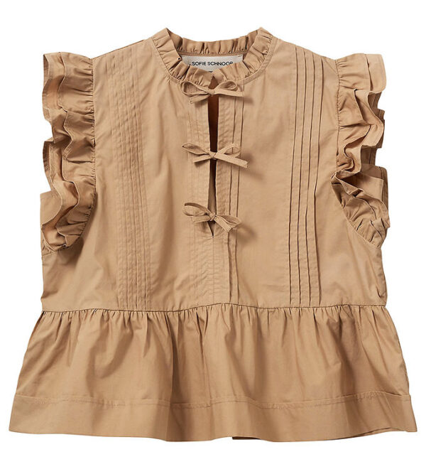 Sofie Schnoor Top - Juliettesy - Camel
