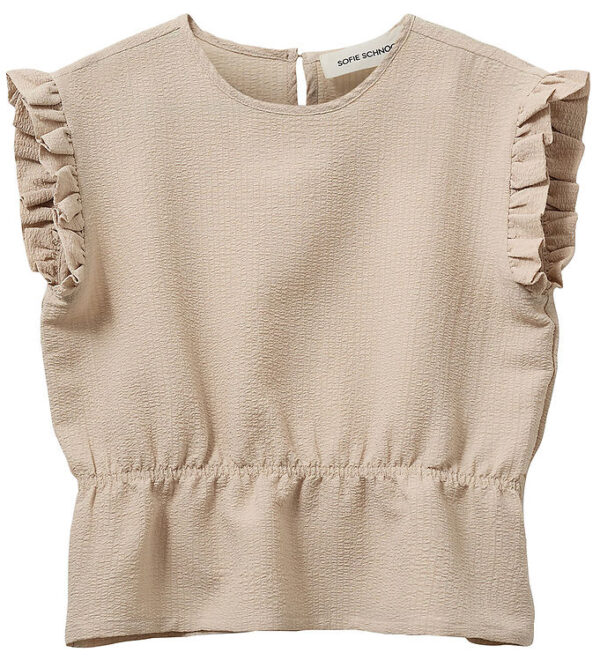 Sofie Schnoor Top - Samillasy - Soft Brown