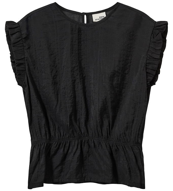 Sofie Schnoor Top - Viskose - SamilaSY - Sort