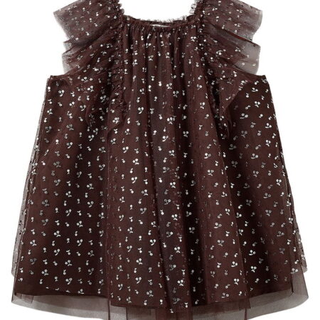 Sofie Schnoor Tylkjole - Blossomsk - Brun