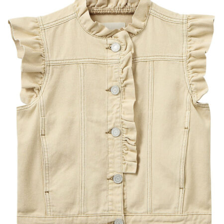 Sofie Schnoor Vest - Denim - Arahsy - Off White Sand