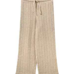 Sofie Schnoor bukser - LovaSK - Beige m. Hulmønster