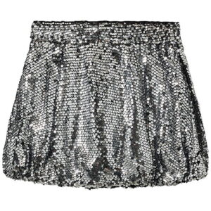 Sofie schnoor Nederdel - Carisy - Sølv m. Pailletter