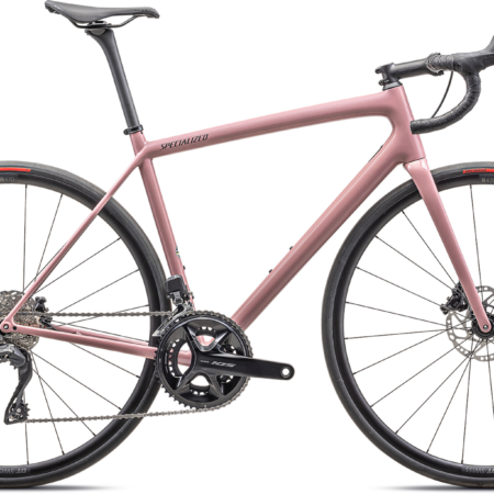 Specialized Aethos Comp - Shimano 105 Di2 2025 - Gloss Dusky Pink / Smoke