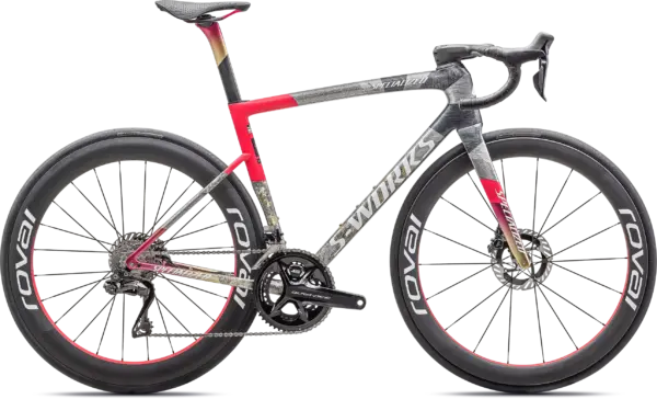 Specialized S-Works Tarmac SL8 LTD - Forward 50 Collection 2025 - Rød/Grå