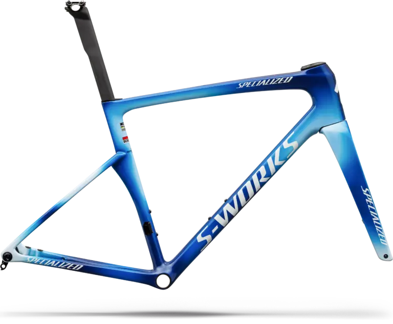 Specialized S-Works Tarmac SL9 Team Replica Frameset Soudal Quick-Step 2027 - Gloss Blue Onyx