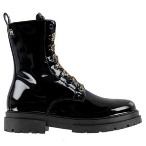 Tommy Hilfiger Støvler - Lace-Up - Sort