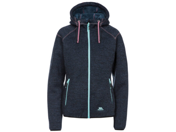 Trespass Albatross - Fleece jakke dame - Str. S - Navy marl