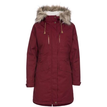 Trespass Faithful - Parka jakke dame - Merlot - Str. XS