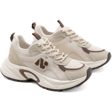 Uma dame sneakers 1219 - Beige