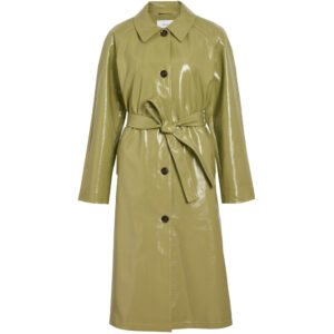 VILA Dame Frakke VIAria - Green Envy