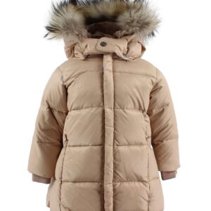 Ver de Terre Dunjakke m. Pels - Lys Rosa