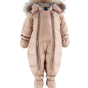 Ver de Terre Flyverdragt m. Pels - Dun - Mahogany Rose