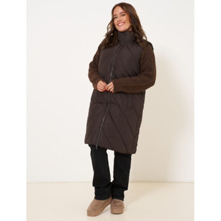 Vero Moda dame vest VMMILLAS - Chocolate Brown