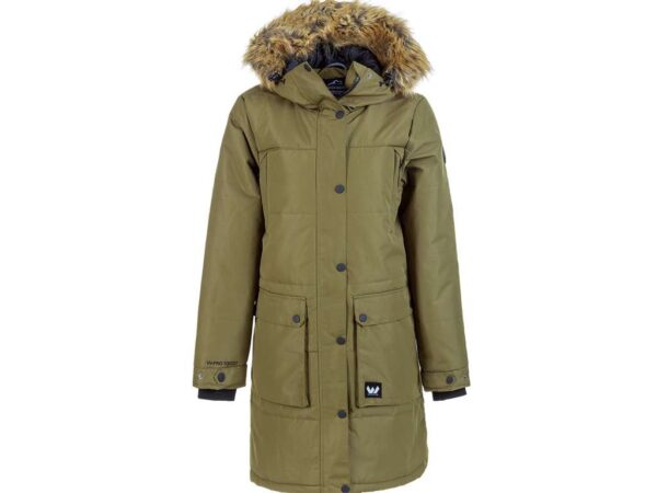 Whistler - Lizbeth - Parka jakke dame - Dark olive - Str. 38